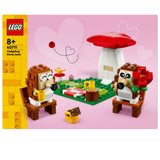 Lego saisonales Igel-Picknick (40711).