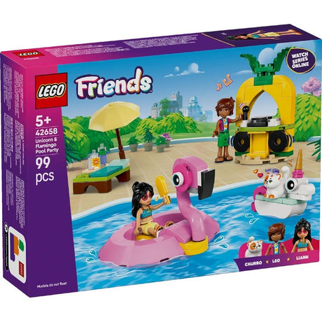 Lego Friends 42658 Poolparty mit Flamingo und Einhorn
