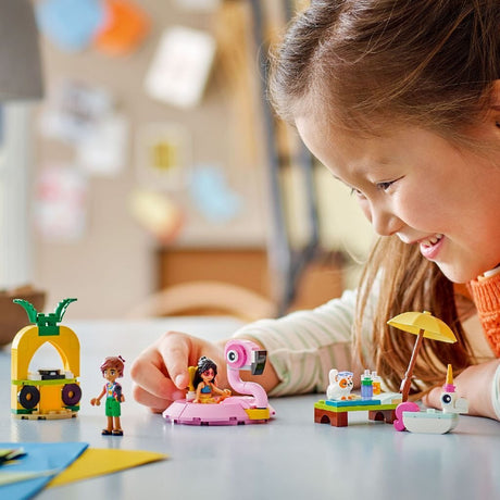Lego Friends 42658 Poolparty mit Flamingo und Einhorn