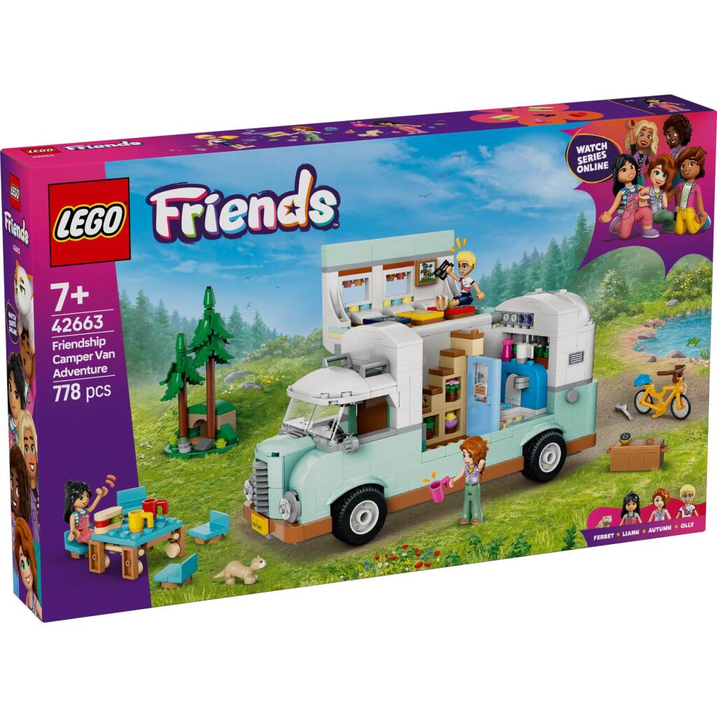 Lego Freunde 42663 Camper Abenteuer mit Freunden