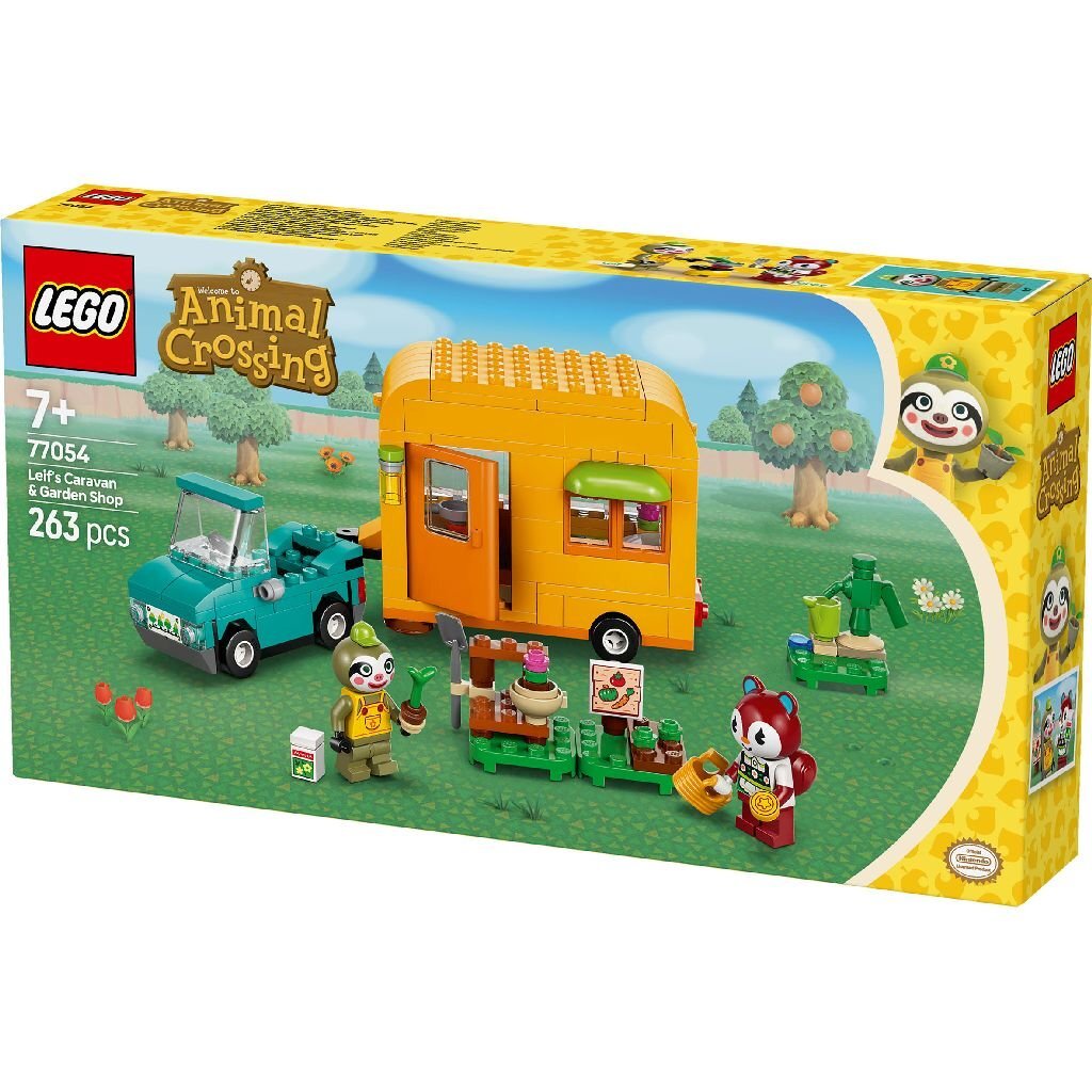 Lego Animal Crossing 77054 Leifs Wohnwagen- und Gartenladen