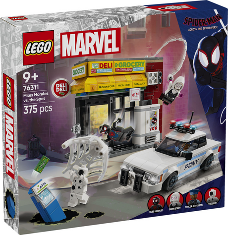 Lego Superhelden 76311 Spider-Vers: Meilen Moral vs. der Spott