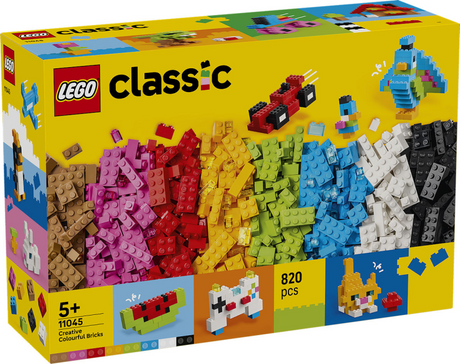 Lego Classic bunte Kreativsteine, kreatives Spielzeug zum Basteln für Kinder 11045