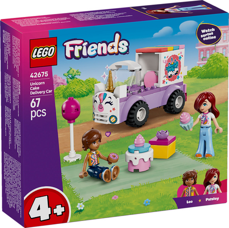 Lego Friends 42675 Einhorn-Kuchenlieferwagen