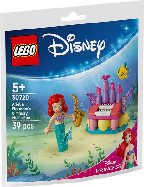 Lego Disney Princess 30720 Geburtstagsmusik von Ariel und Botje