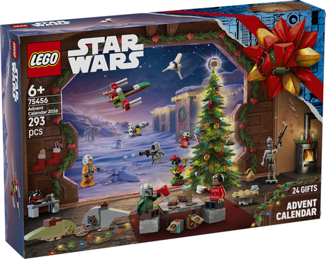 Lego star wars adventskalender 2026 speelgoed voor kinderen vanaf 6 jaar - 75456