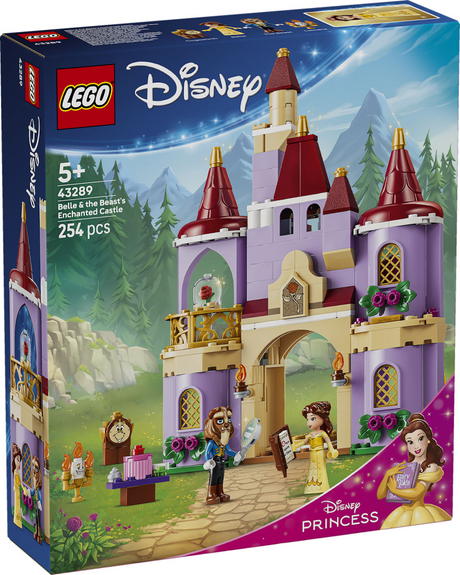 Lego ǀ Disney Prinzessin Das verzauberte Schloss der Schönen und das Biest Bausatz für Kinder 43289