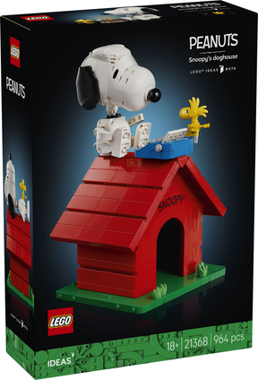 Lego-Ideen – Peanuts: Snoopys Hundehütte – 21368