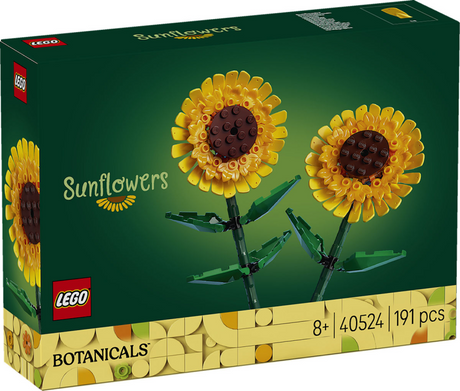 Lego ikonische Sonnenblumen – botanische Sammlung – 40524