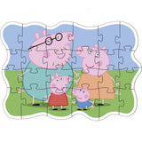 Puzzle Peppa Pig Familie. 24 Stück. 3+