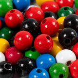 Creativ Company Holzperlen Verschiedene Farben, 150.