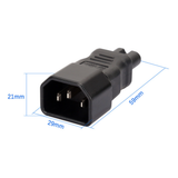Studioking Adapterset PCA-C7A für C7- bis C14-Stromkabel