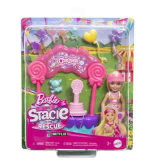 Barbie Chelsea – Lutscher-Bonbon-Spielset – Spielzeugset mit Süßigkeiten