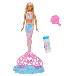 Barbie glitzernde Meerjungfrau mit Blasen