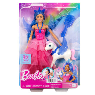 Barbie 65 Jahre ein Hauch von Magie - Einhornpuppe - Puppe