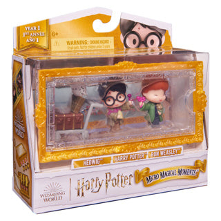 Mikromagische Momente in der Zaubererwelt Harry, Ron Hedwig | 2 Stk