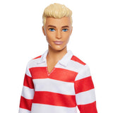 Barbie Fashionista Ken rot-weiß gestreift | 2 Stk