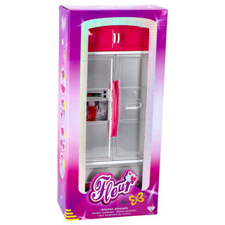 Fleur Küchenspielset Kühlschrank – Küchenspielzeug – realistische Funktionen – lebensechtes Design