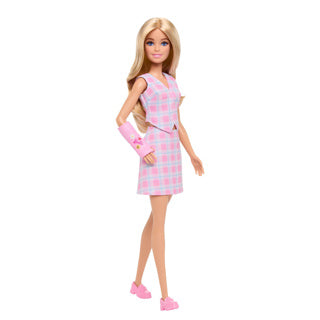 Barbie Fashionistas – mit rosa Gipsabdruck – Modepuppe