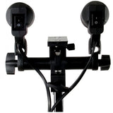 Studiooking Universal E27 -Lampenhalter mit 2 Armaturen DLE27D