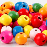 Creativ Company Holzperlen Mix 10mm, 70Stk.