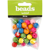 Creativ Company Holzperlen Mix 12mm, 40Stk.