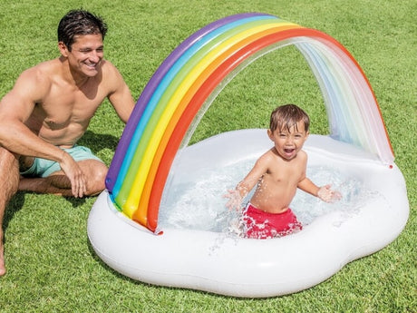 Piscina arcobaleno per bambini