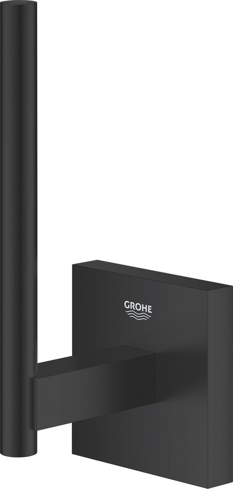 Grohe Quickfix Start Cube Ersatz-Toilettenpapierhalter – mattschwarz