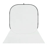 Studioking Hintergrundboard BBT-01-20 White Black 400x150 cm
