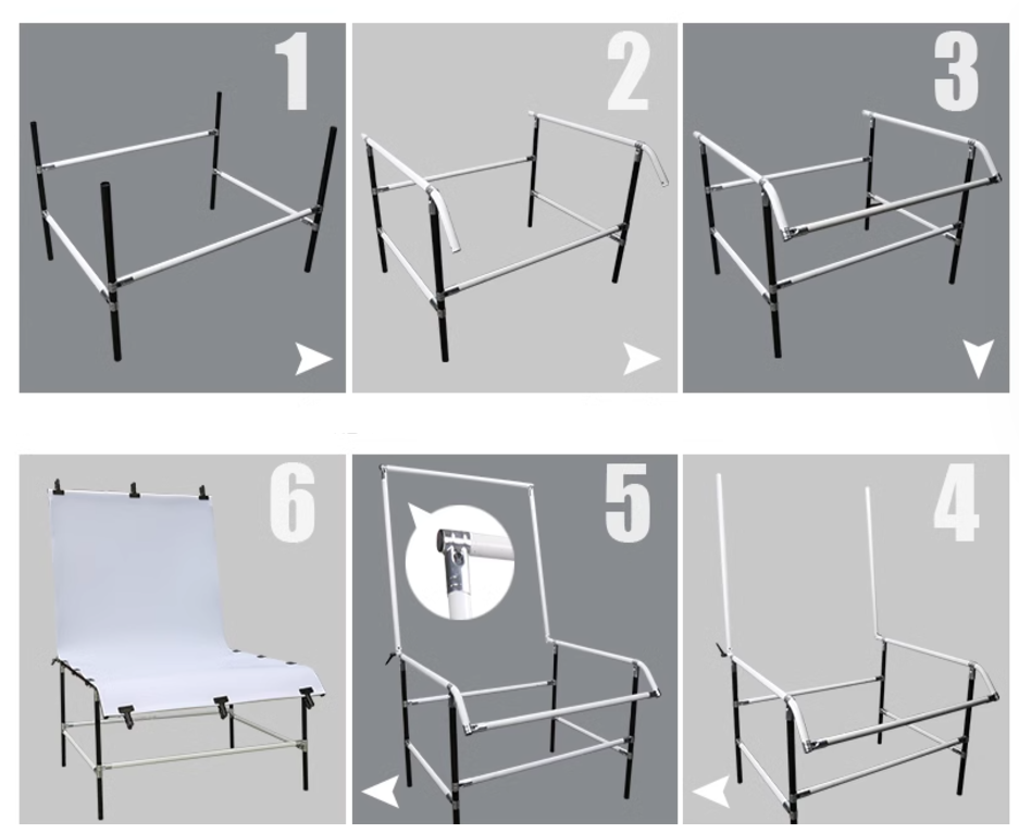Studioking Aufnahmetisch fst-13240 130x240 cm