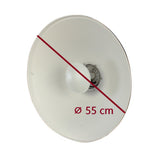 StudioKing Beauty Dish Weiß SK-BD550W 55 cm mit Wabe