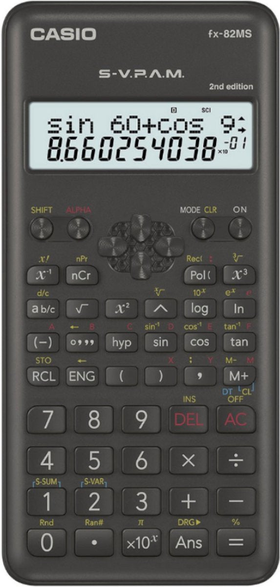 Casio fx-82ms-2 – wissenschaftlicher Taschenrechner