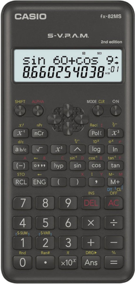 Casio fx-82ms-2 – wissenschaftlicher Taschenrechner