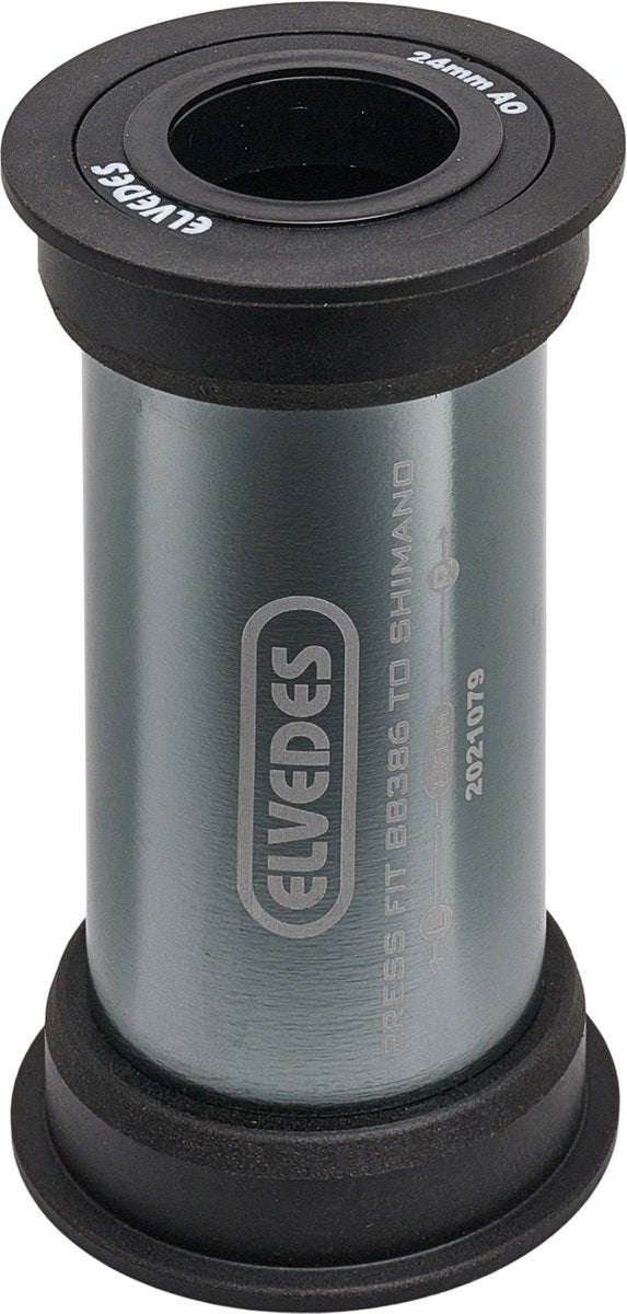 ELVEDES BOTS BRACKET -ADAPTER PRESSE FIT B386 SHIMANO 24 mm