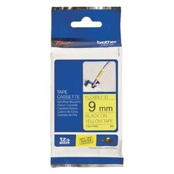 Flexi-ID-Band Brother tzefx621 9mmx8m schwarz gelb