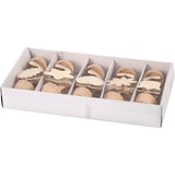 Creativ company decorate your wooden memo clip flower, 10pcs.