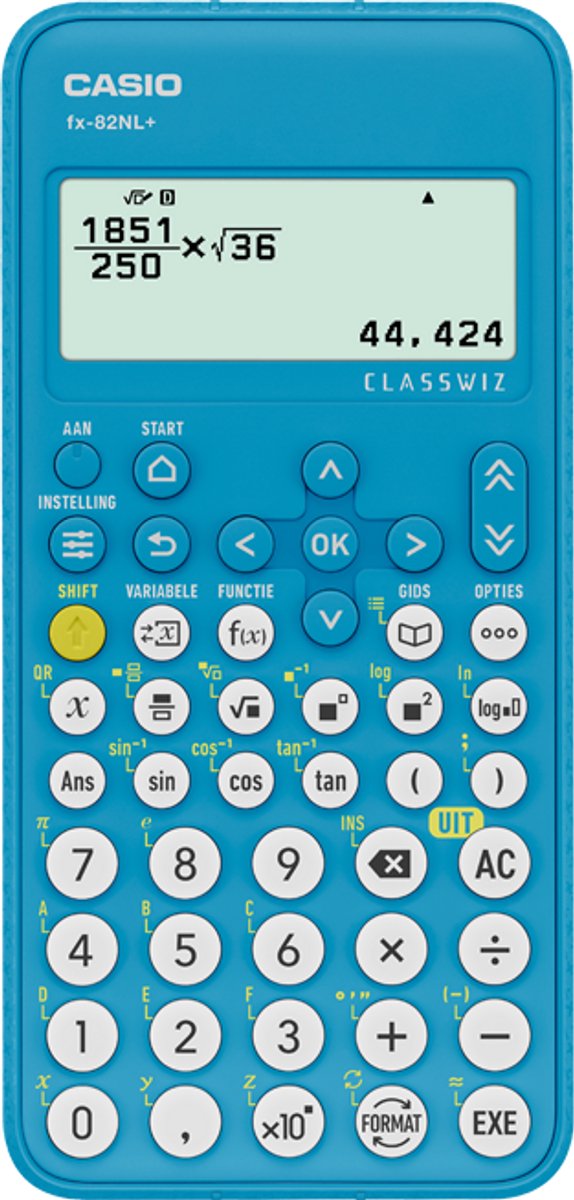 Casio fx-82nl+ Taschenrechner – wissenschaftlicher Taschenrechner – für die Oberstufe