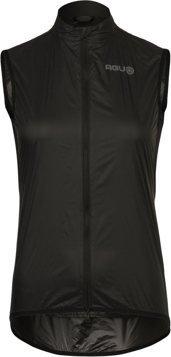 Agu wind body essential dames - zwart - winddicht en waterafstotend
