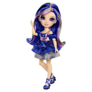 Rainbow High Be Dazzling Modepuppen – Genevieve Bleue (blau) mit Blendwerkzeug und glitzernden Strasssteinen