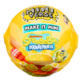 Miniverse macht es zum Mini-lizenzierten Sponge Bob | 15 Stück