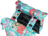 Basil Bloom Field Double Bicycle Bag, Waterproof, Sky Blue, 35L