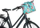 Basil Bloom Field Bicycle Handbag - Durable, Waterproof, Blue