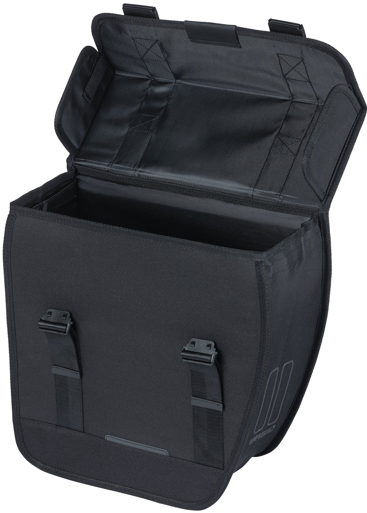 Basil Tour Right Bicycle Bag 14L Black