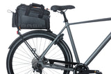 Basil Miles XL BagGage Behaviour Borse, arancione nero, impermeabile, 9-36L, adatto per le biciclette elettriche