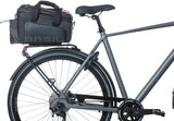 Basil Miles XL Sac de comportement des bagages Sac noir étanche pour le vélo électrique 36L MIK