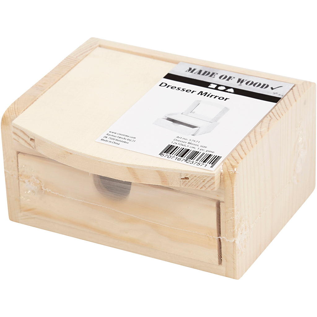 Creativ Company Schubladentisch, Maße 12x10x6,5 cm, 1 Stück