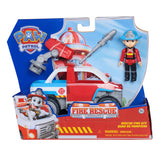 Paw Patrol – Feuerrettung – Ryders ATV-Spielzeugauto – Spielzeugauto mit Spielfigur