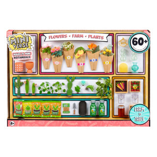 Mga Entertainment Mga's Miniversum – machen Sie es zu Mini-Blumentöpfen mit botanischen Pflanzen