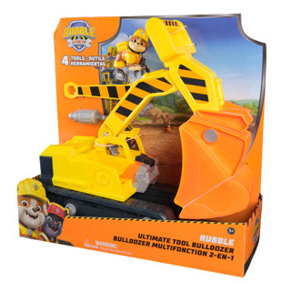 Rubble Crew zertrümmert ultimativen Bulldozer, Actionfiguren-Spielzeug-LKW, Paw Patrol-Spielzeug