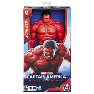 Marvel Avengers: Titan Captain Movie Deluxe Red Hulk 30 cm